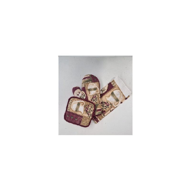 set cucina olive 3 pezzi
