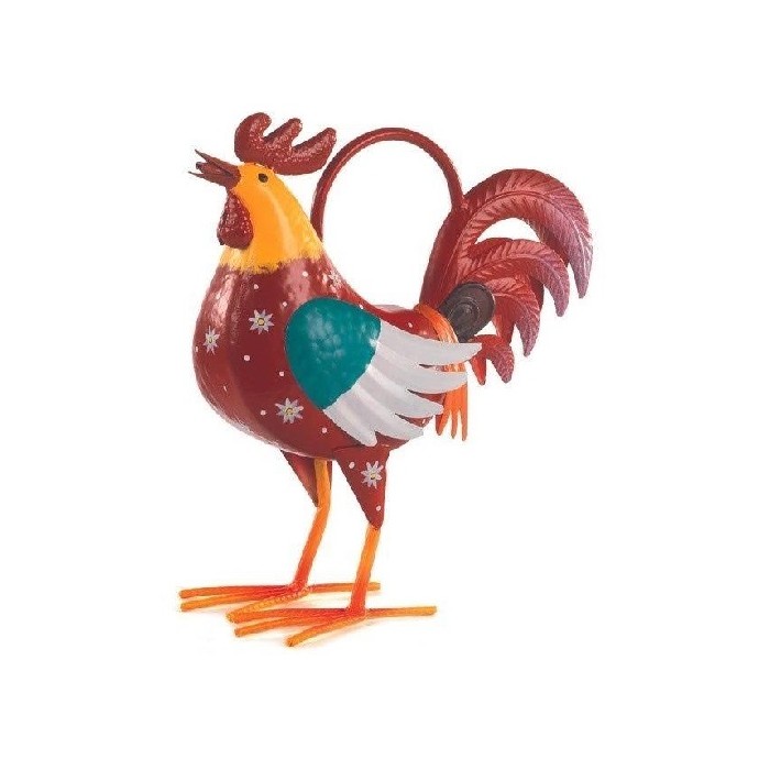 annaffiatoio gallo rosso