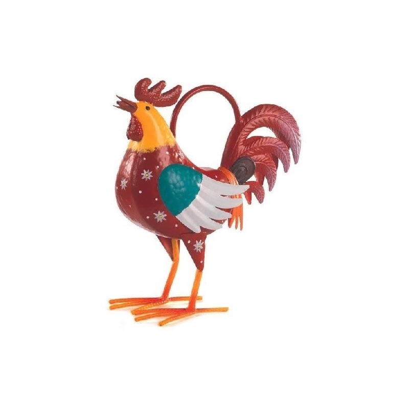 annaffiatoio gallo rosso