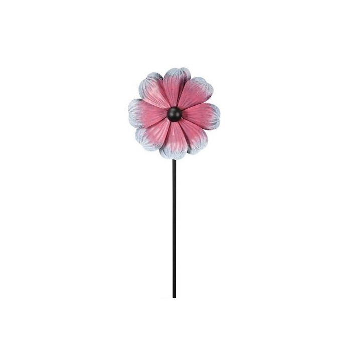 girandola fiore metallo rosa