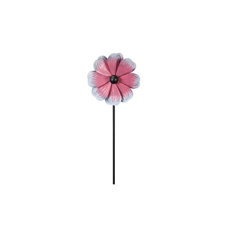 girandola fiore metallo rosa