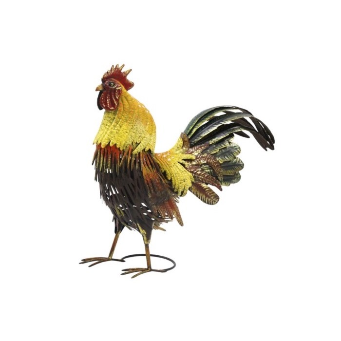 gallo metallo colorato