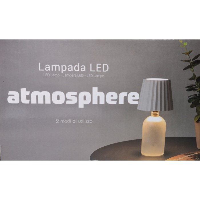 lampada led atmosphere colore nero